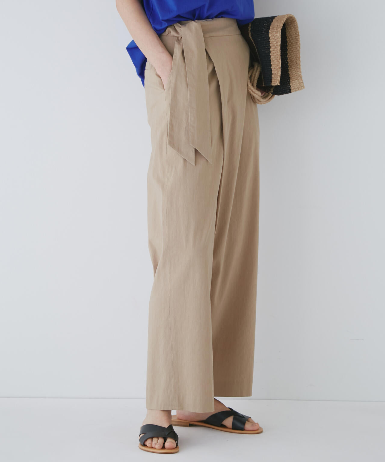 【WEB限定サイズ】ラップ風パンツ