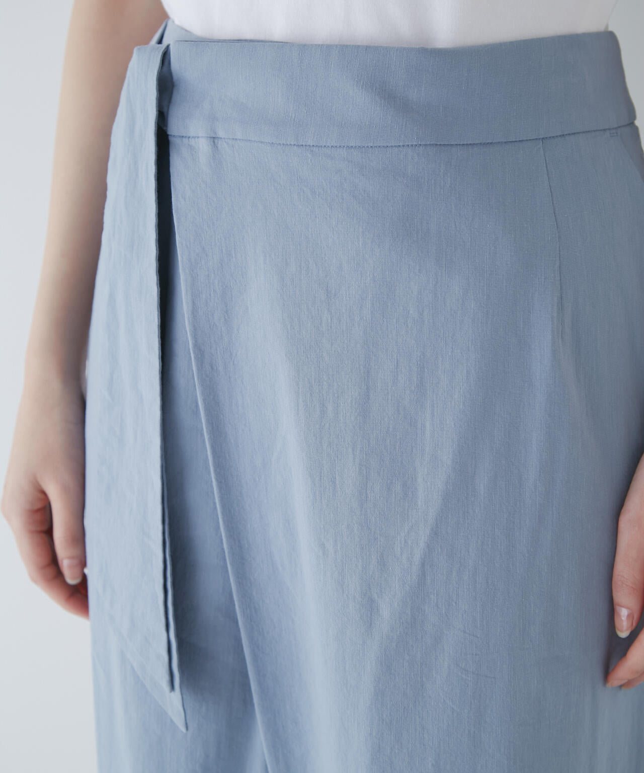【WEB限定サイズ】ラップ風パンツ