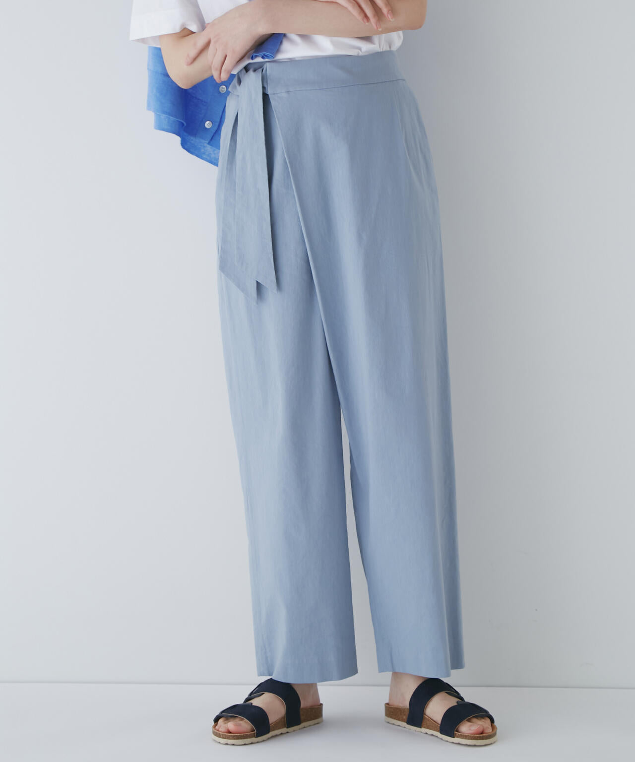 【WEB限定サイズ】ラップ風パンツ
