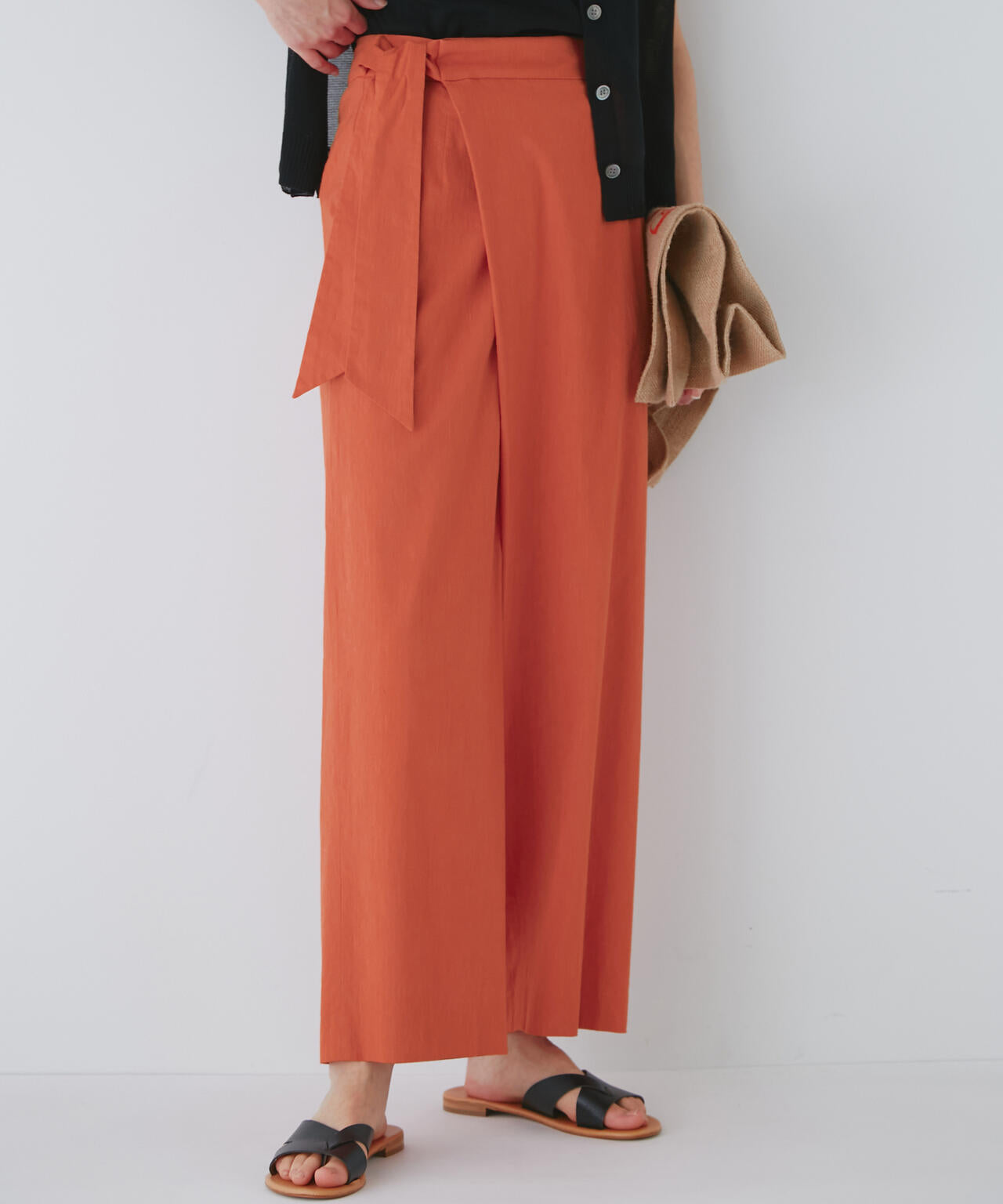 【WEB限定サイズ】ラップ風パンツ