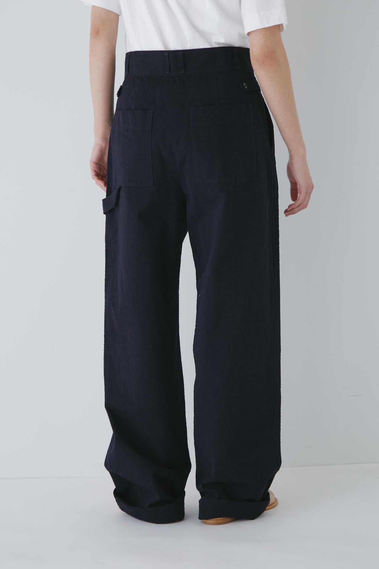 【WEB限定サイズ】【菊池亜希子×LEE】コラボペインターパンツ
