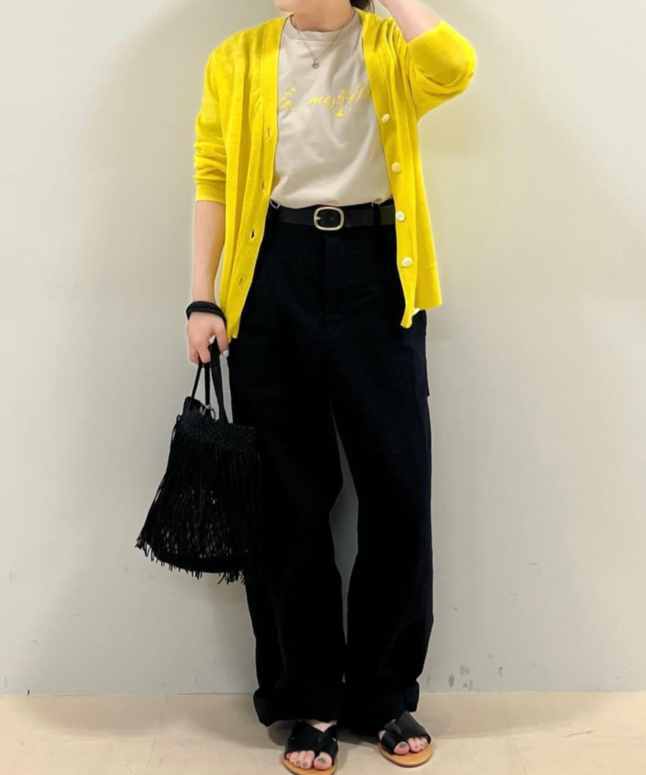 【WEB限定サイズ】【菊池亜希子×LEE】コラボペインターパンツ
