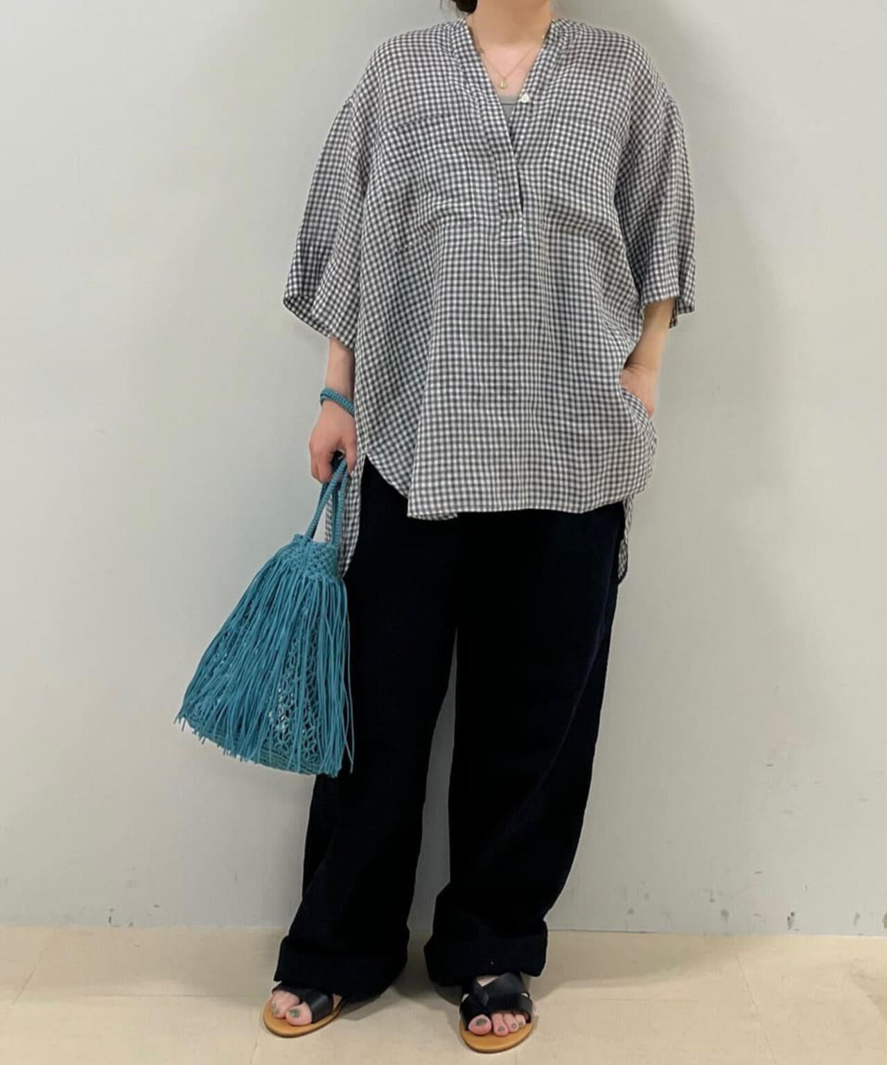【WEB限定サイズ】【菊池亜希子×LEE】コラボペインターパンツ