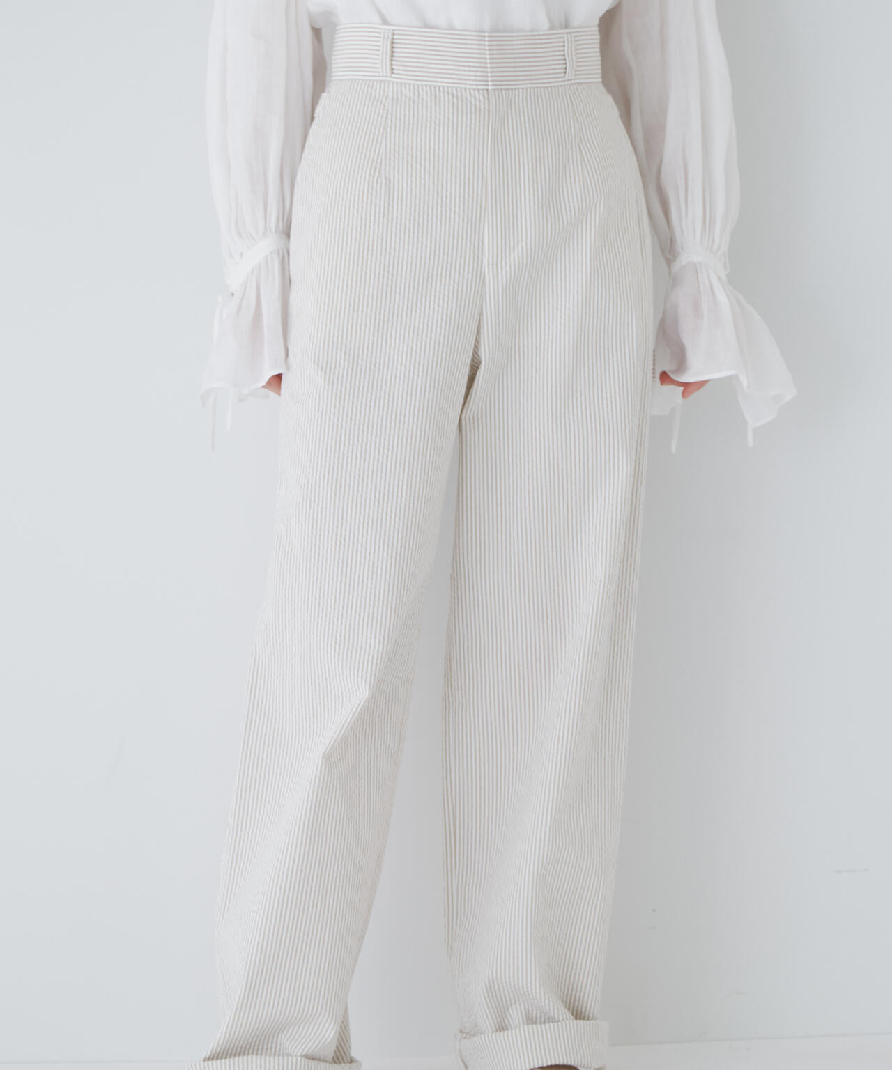 【WEB限定サイズ】【菊池亜希子×LEE】コラボペインターパンツ