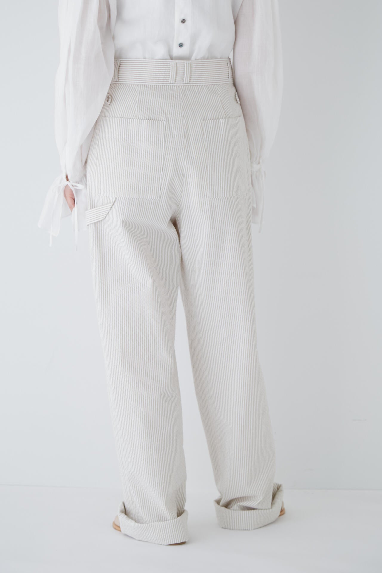 【WEB限定サイズ】【菊池亜希子×LEE】コラボペインターパンツ