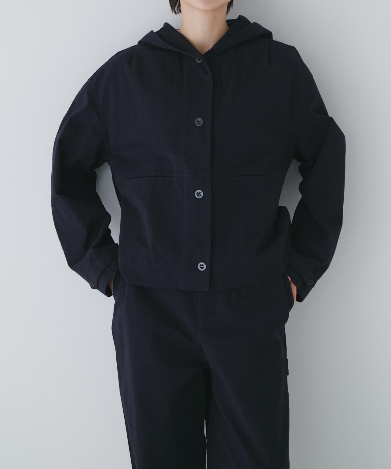 【WEB限定サイズ】【菊池亜希子×LEEコラボ】ショートジャケット