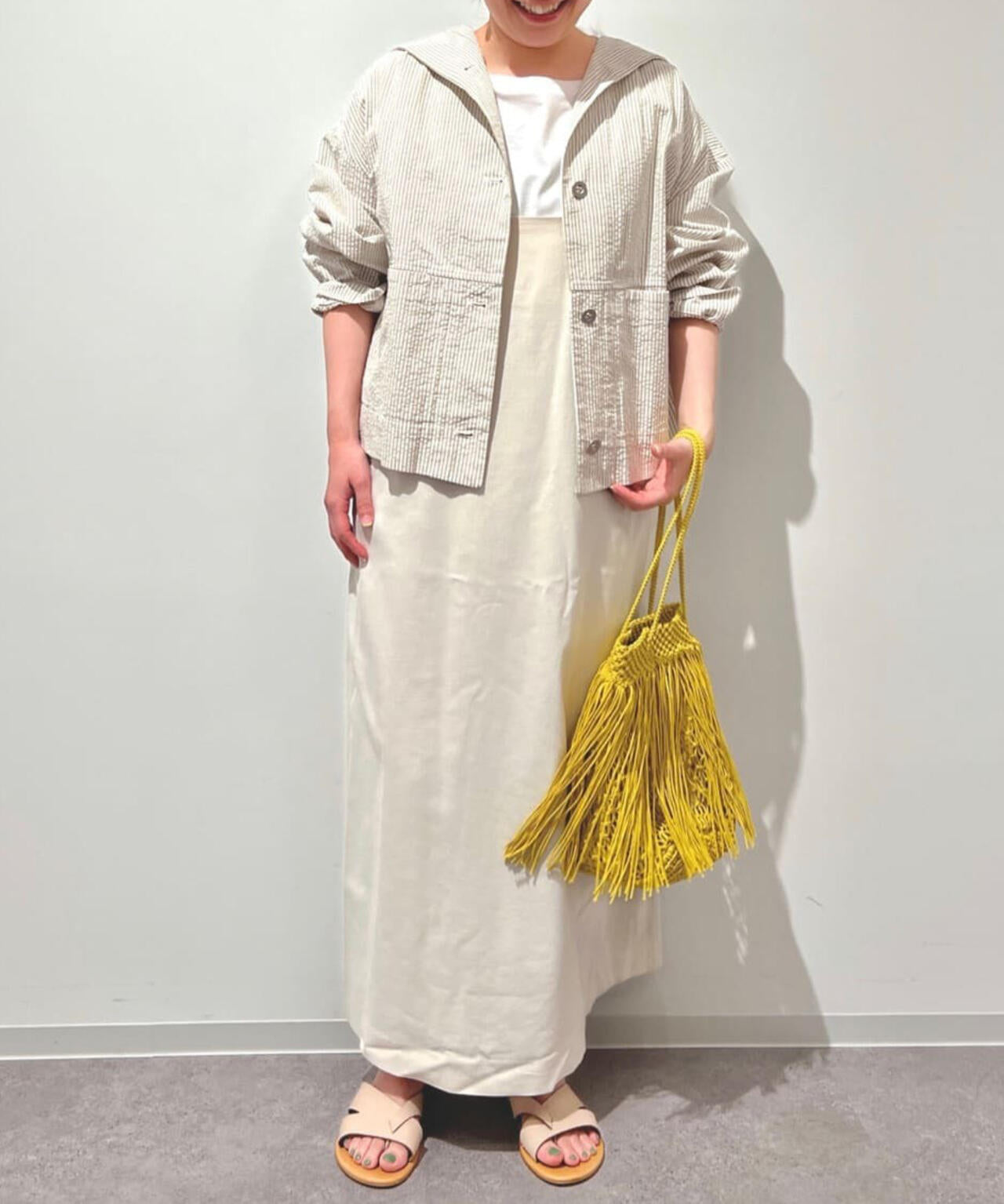 【WEB限定サイズ】【菊池亜希子×LEEコラボ】ショートジャケット