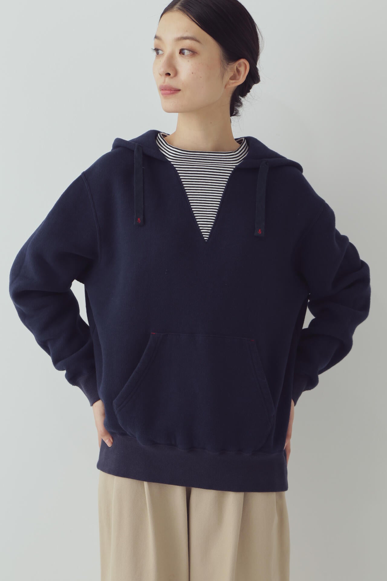 【一部店舗限定カラー】【NATICコラボ】30/7セルロースC裏毛/無地・ボーダー