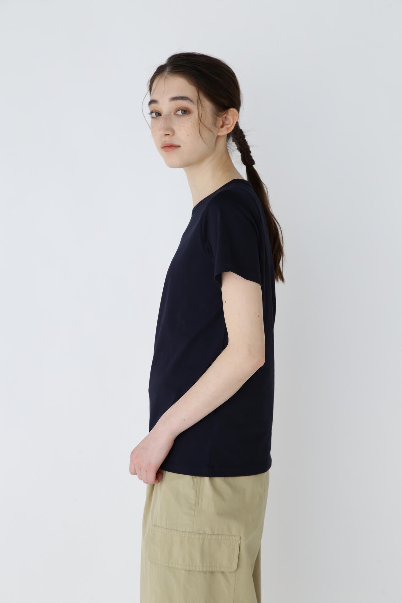 オーガニック綿天竺Tシャツ