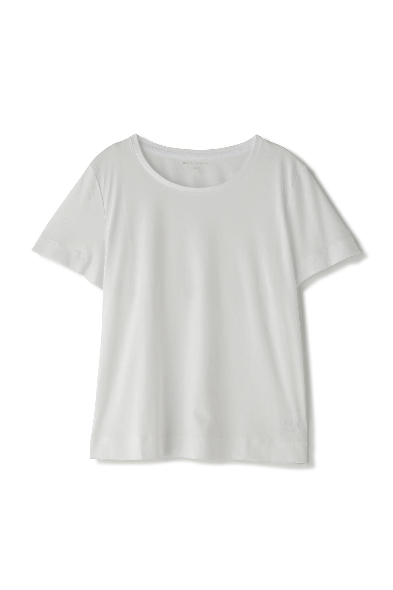 オーガニックコットンスムース半袖Tシャツ