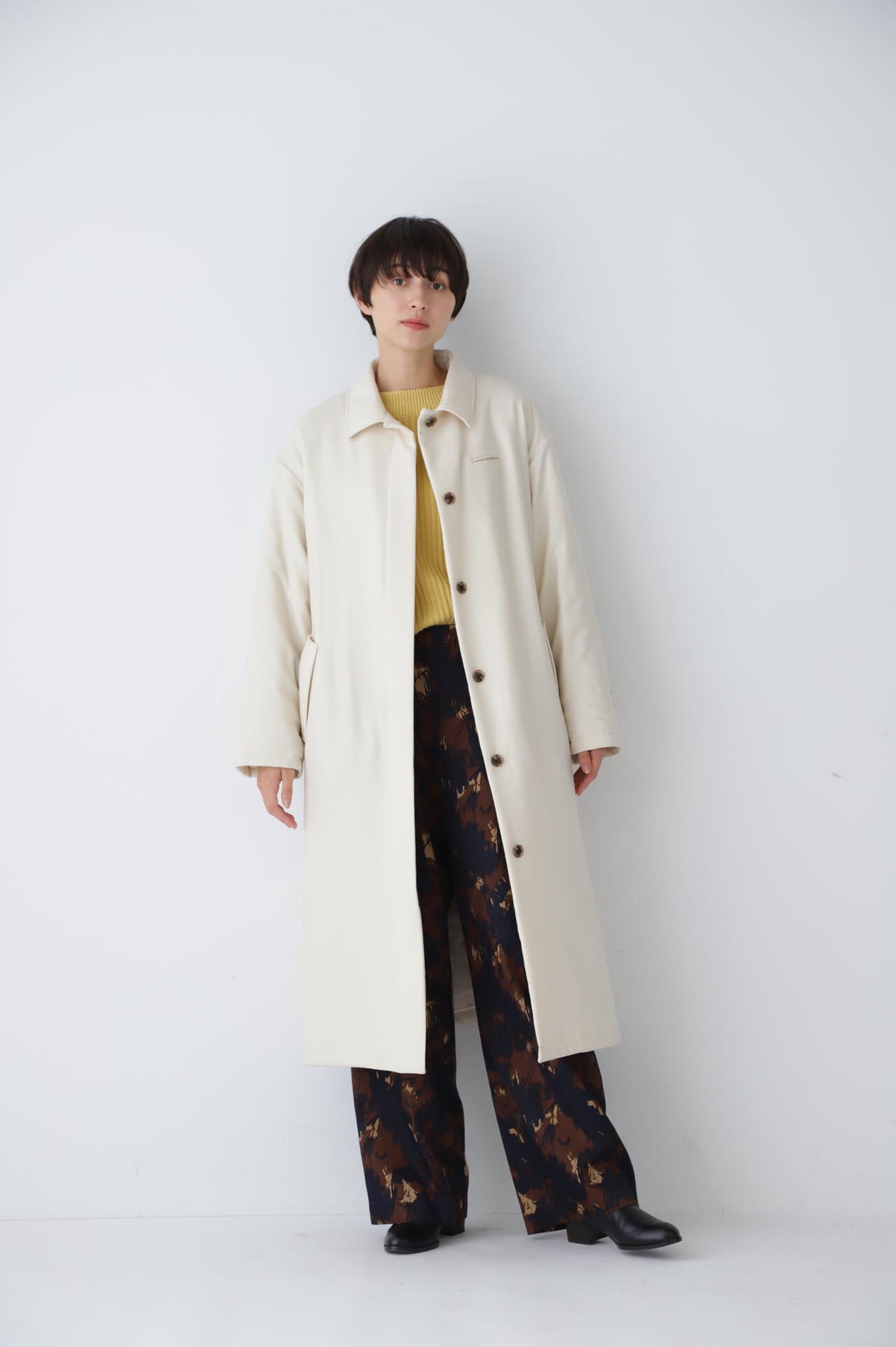 菊池亜希子×LEE×hw 中綿コート