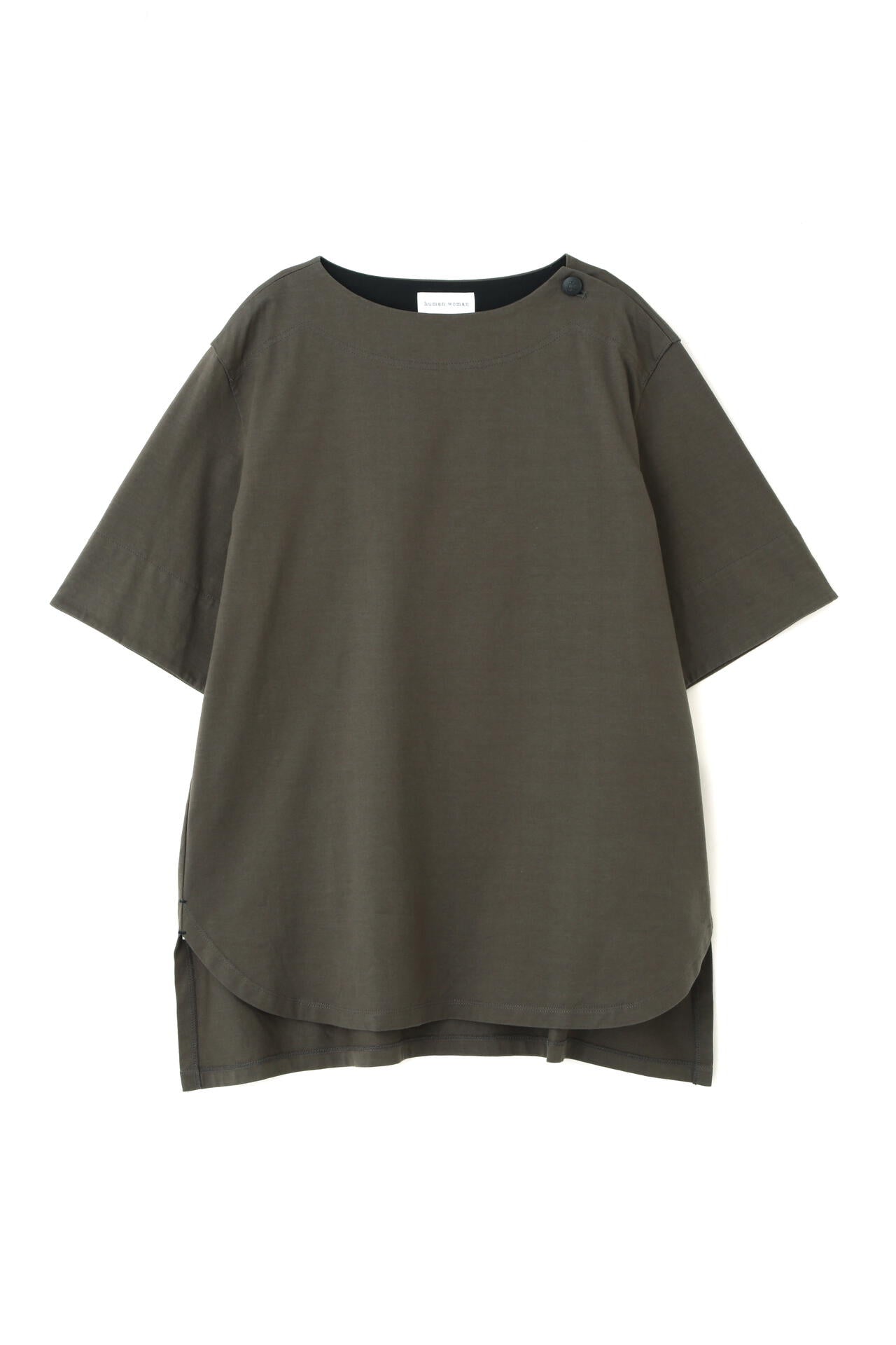 ハイゲージコットン天竺Tシャツ
