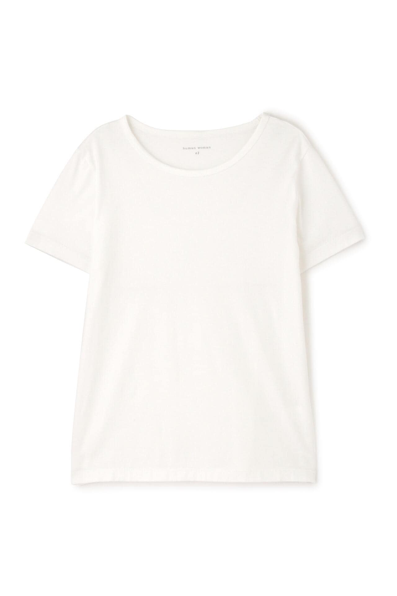 オーガニック綿天竺半袖Tシャツ