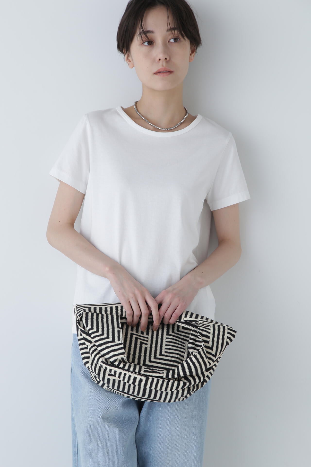 オーガニック綿天竺半袖Tシャツ
