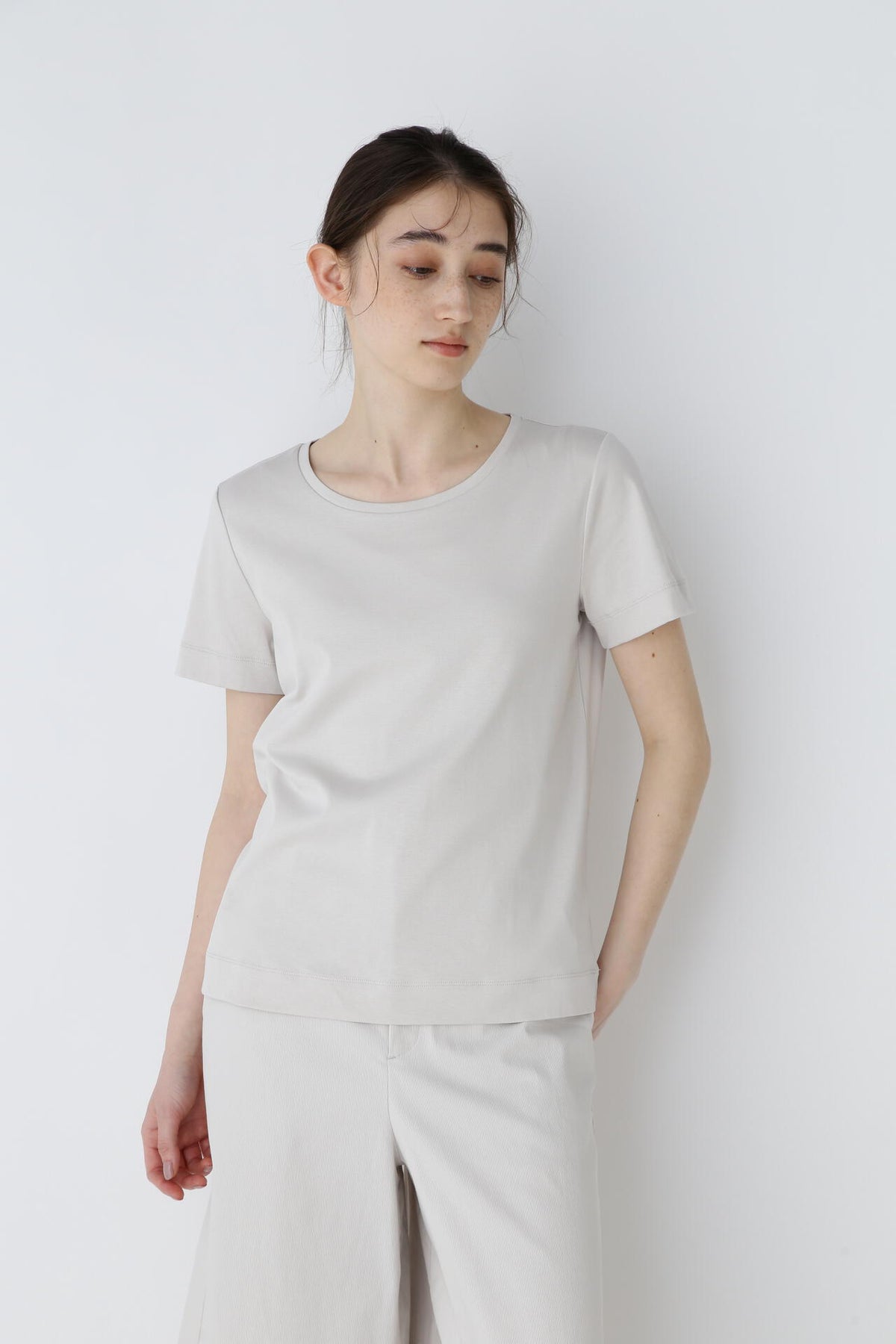 オーガニックコットンスムースTシャツ