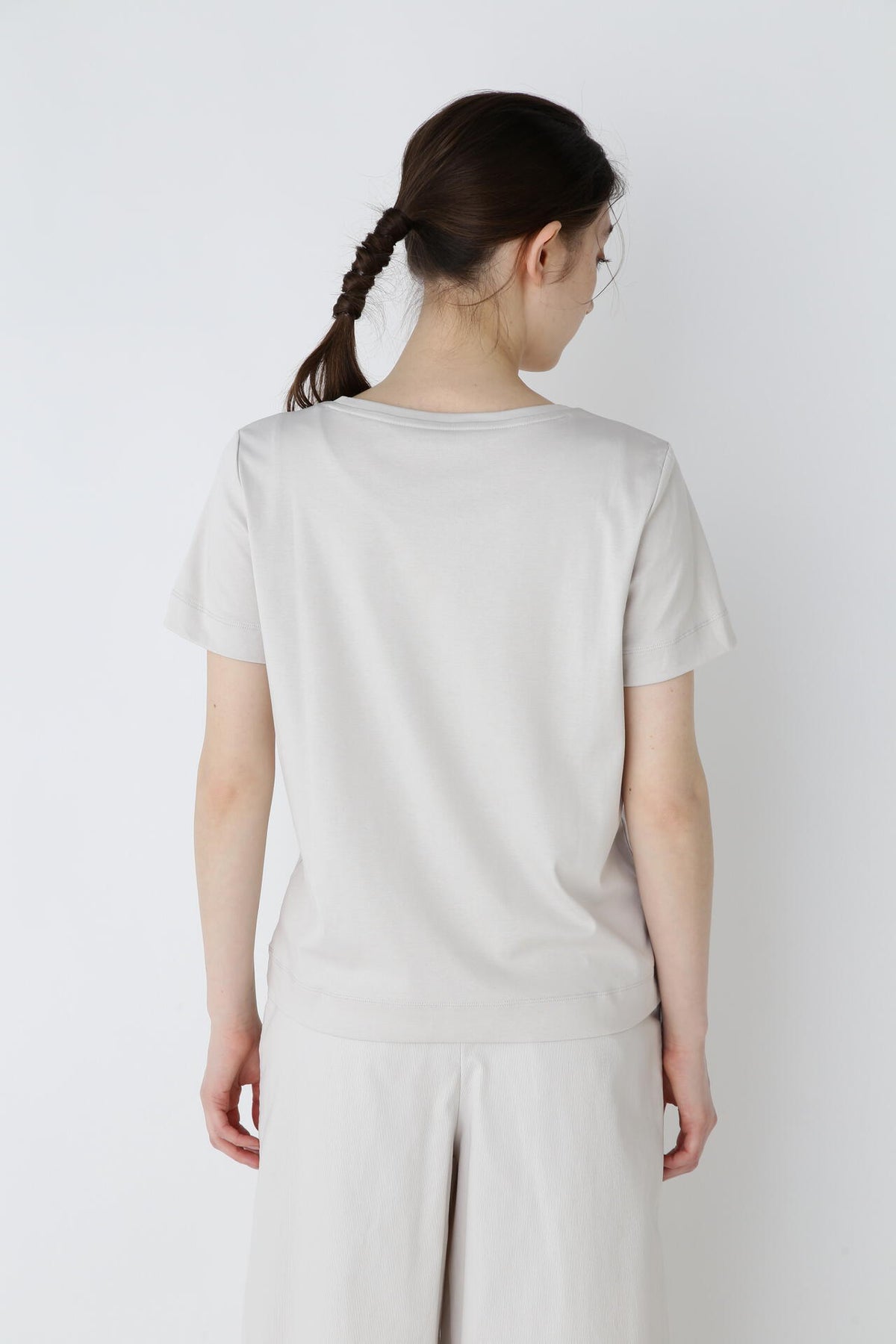 オーガニックコットンスムースTシャツ