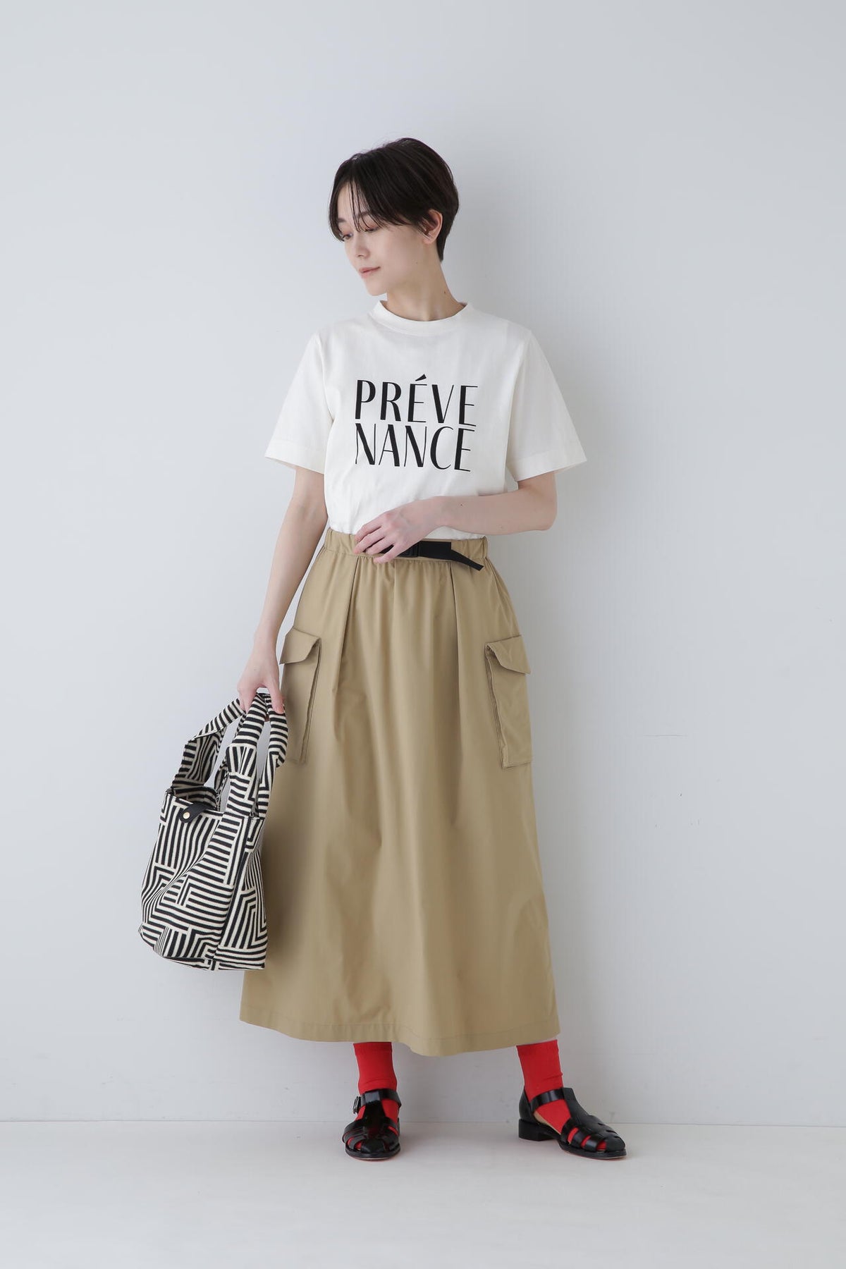 【TSUNAGU】リサイクルロゴTシャツ