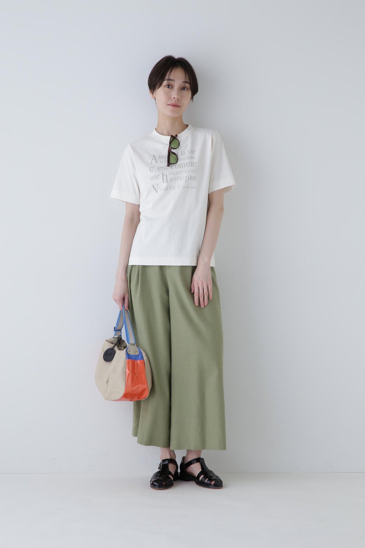 【TSUNAGU】リサイクルロゴTシャツ