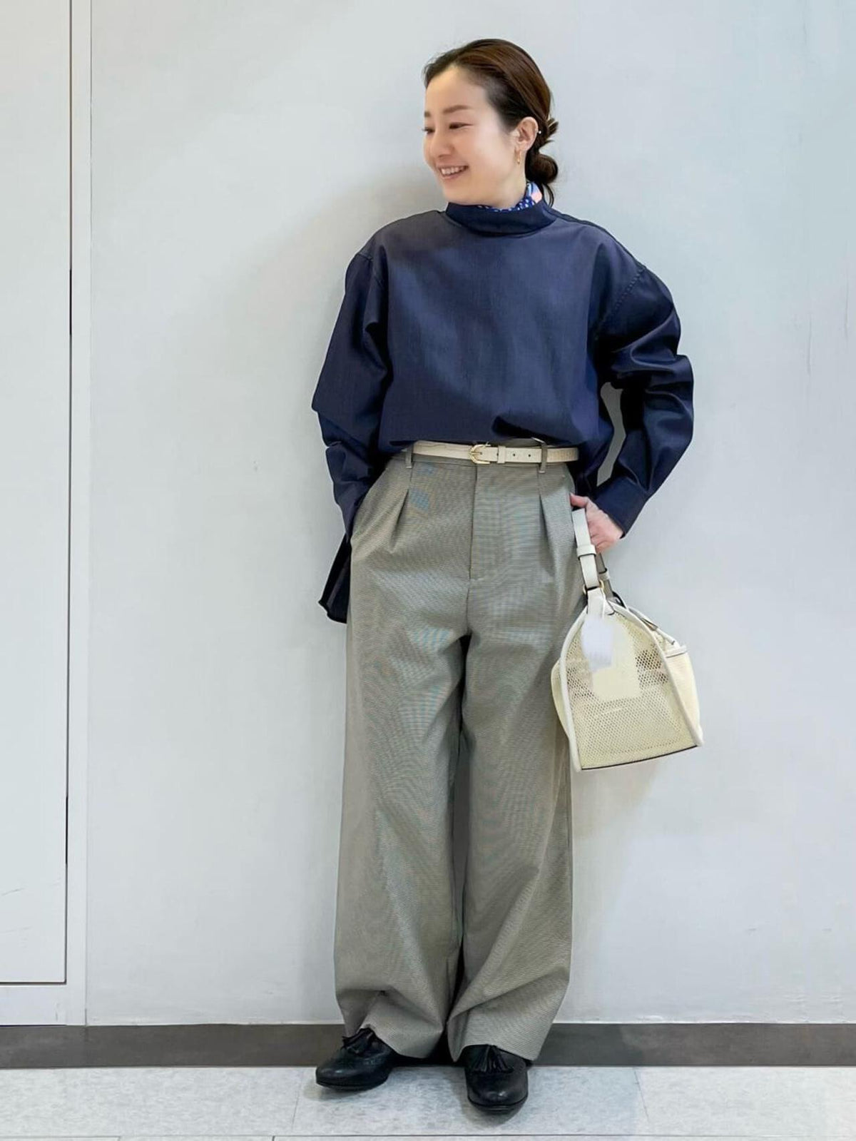 【ORSETTO】ナイロンメッシュバッグ
