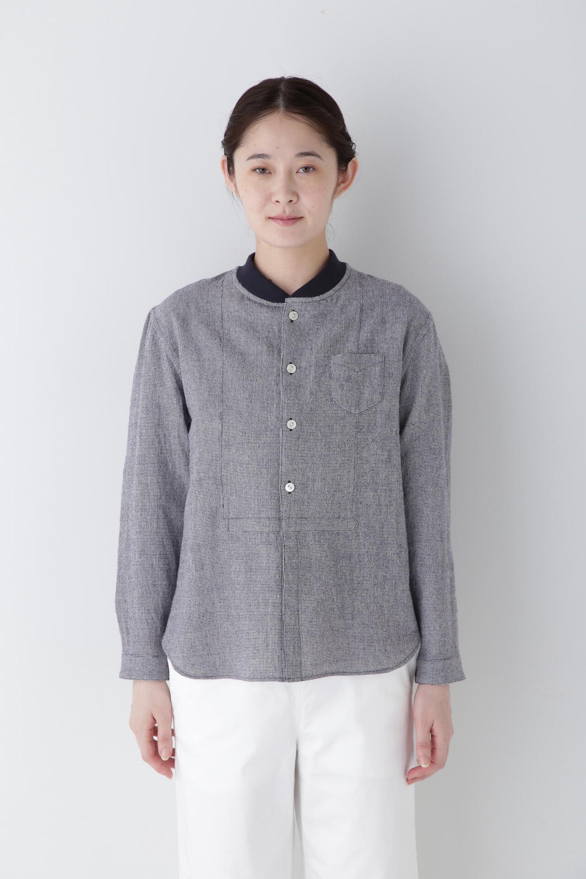 【WEB限定】NATIC タンブラー先染めチェックシャツ