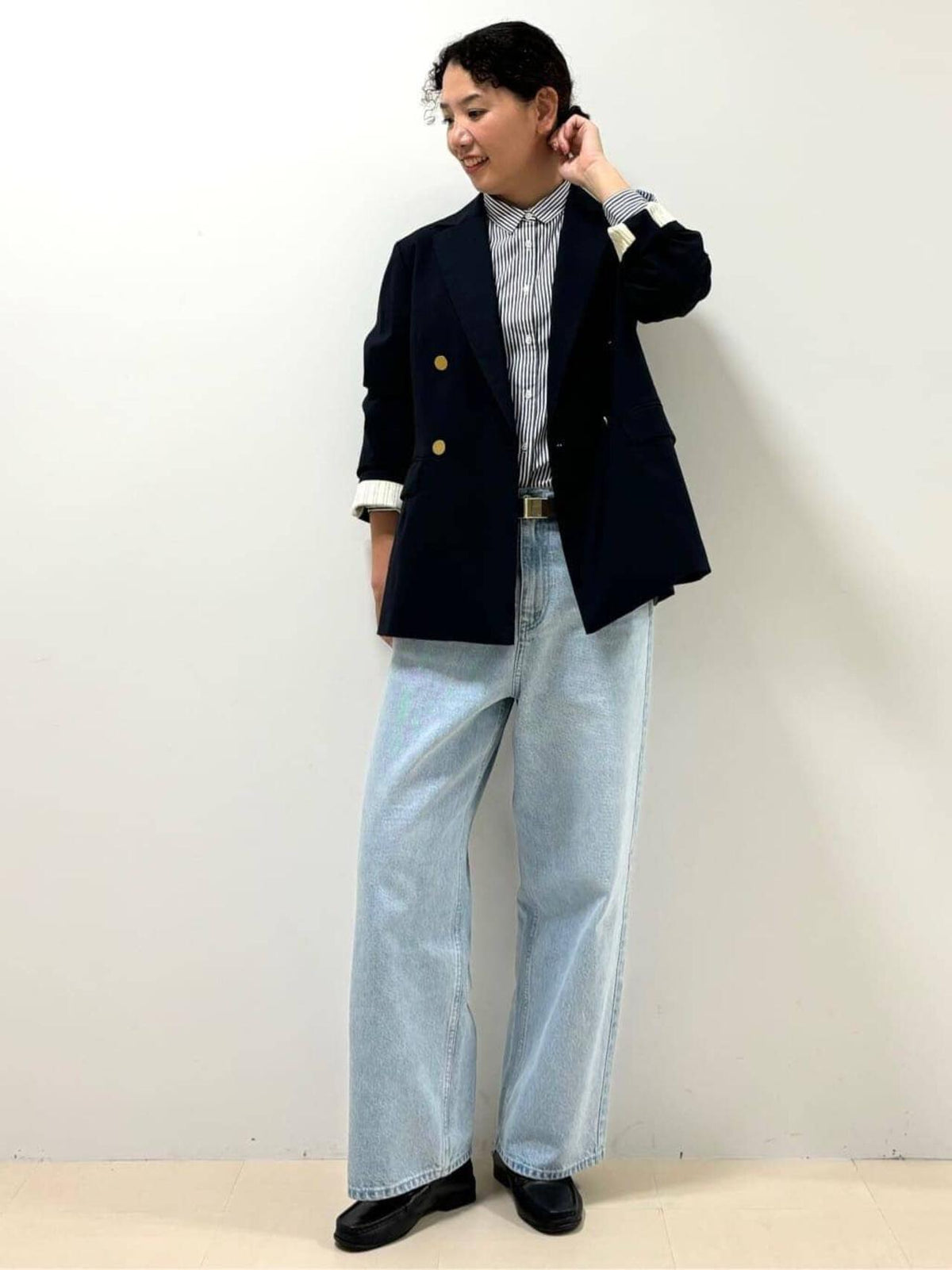 【WEB限定サイズ】セミワイドデニム