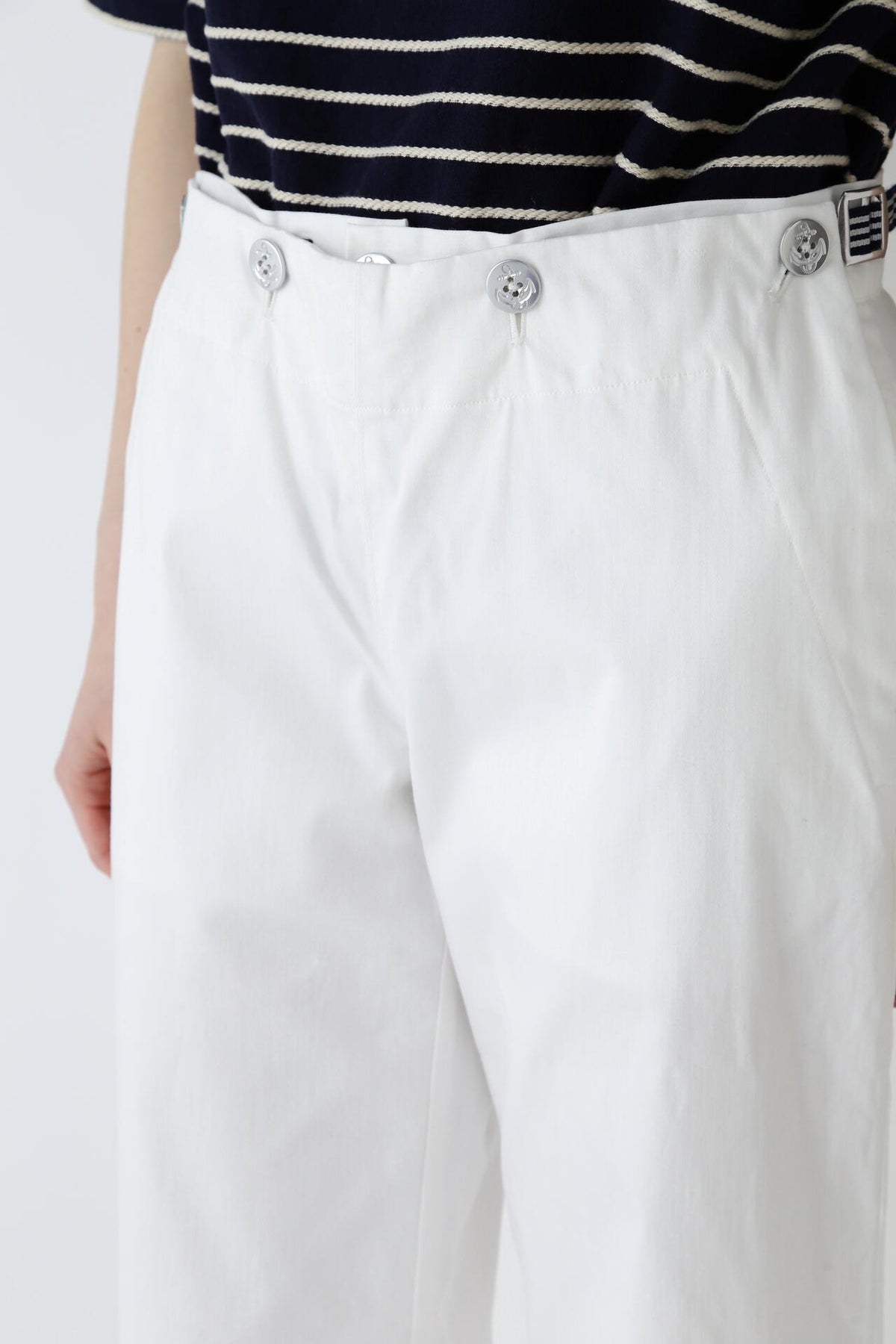 【WEB限定】NATIC サテンストレッチパンツ