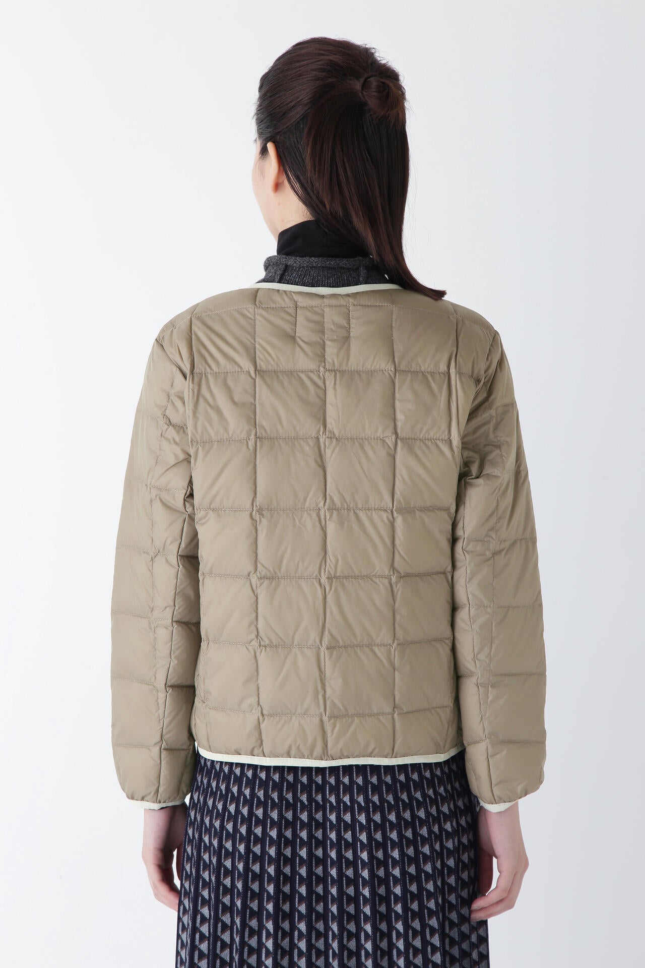 【WEB・一部店舗限定サイズ】TAION×hwコラボ クルーネックボタンダウンジャケット