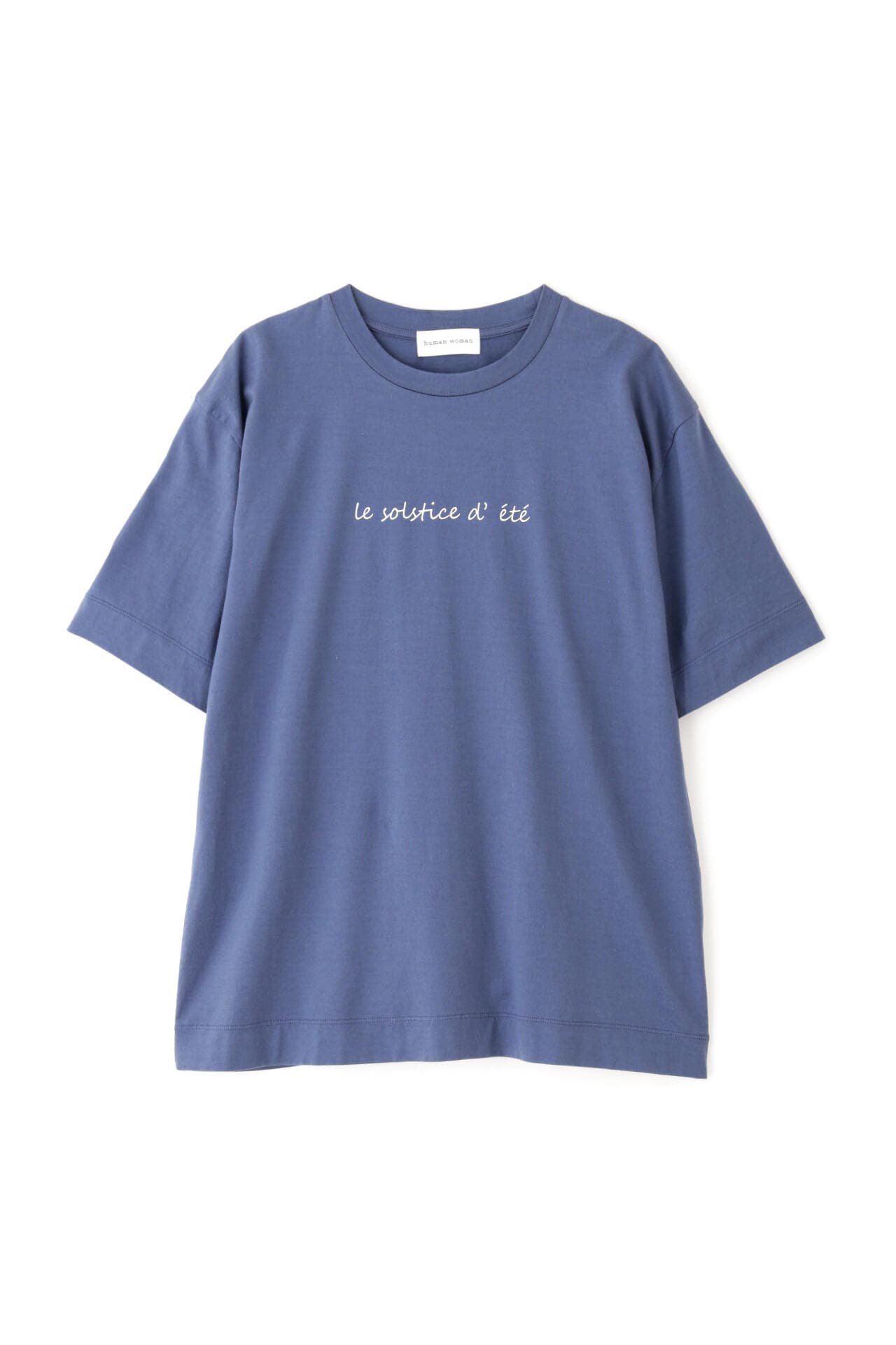 メッセージロゴプリントTシャツ