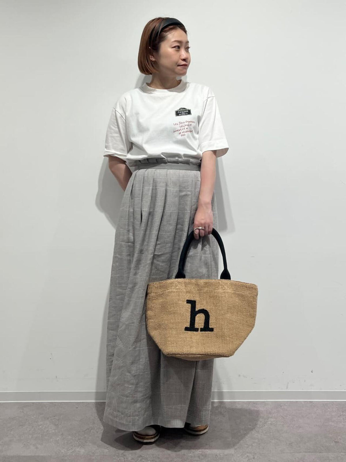 スポーティーロゴTシャツ