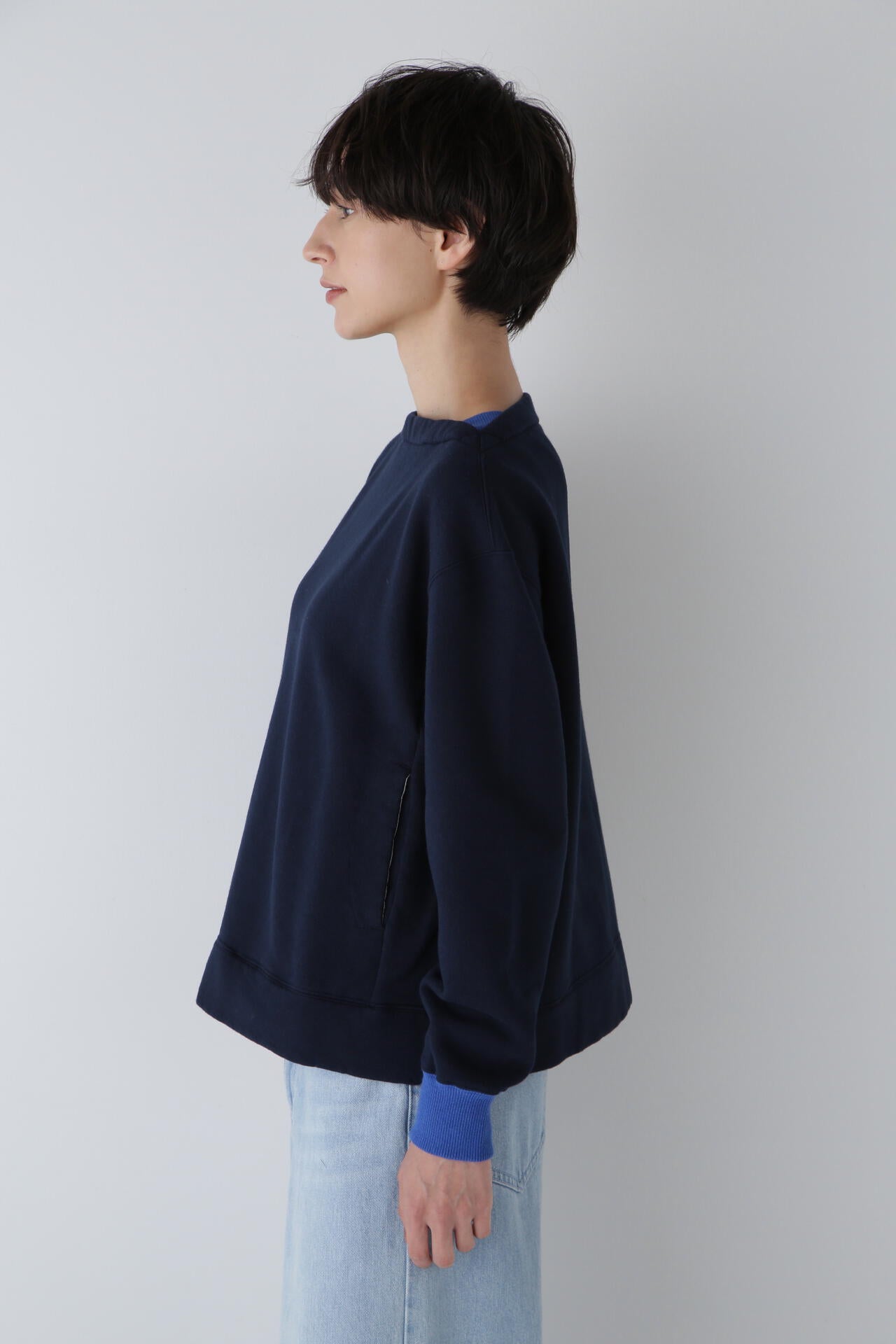 【WEB限定】NATIC 裏毛裏起毛カットソー