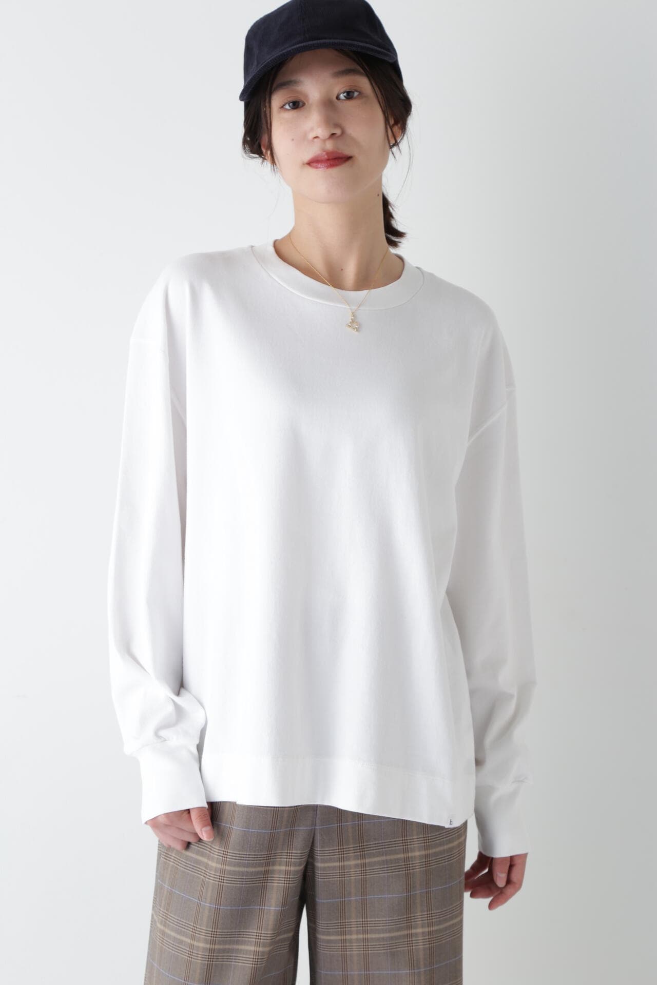 ロングスリーブ天竺Tシャツ