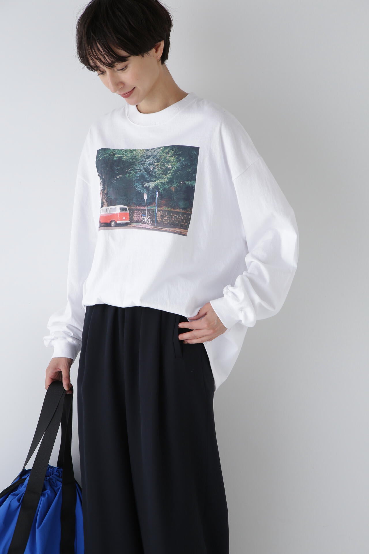 【WEB限定】【PARROTTCANVAS】カーフォトロングスリーブT