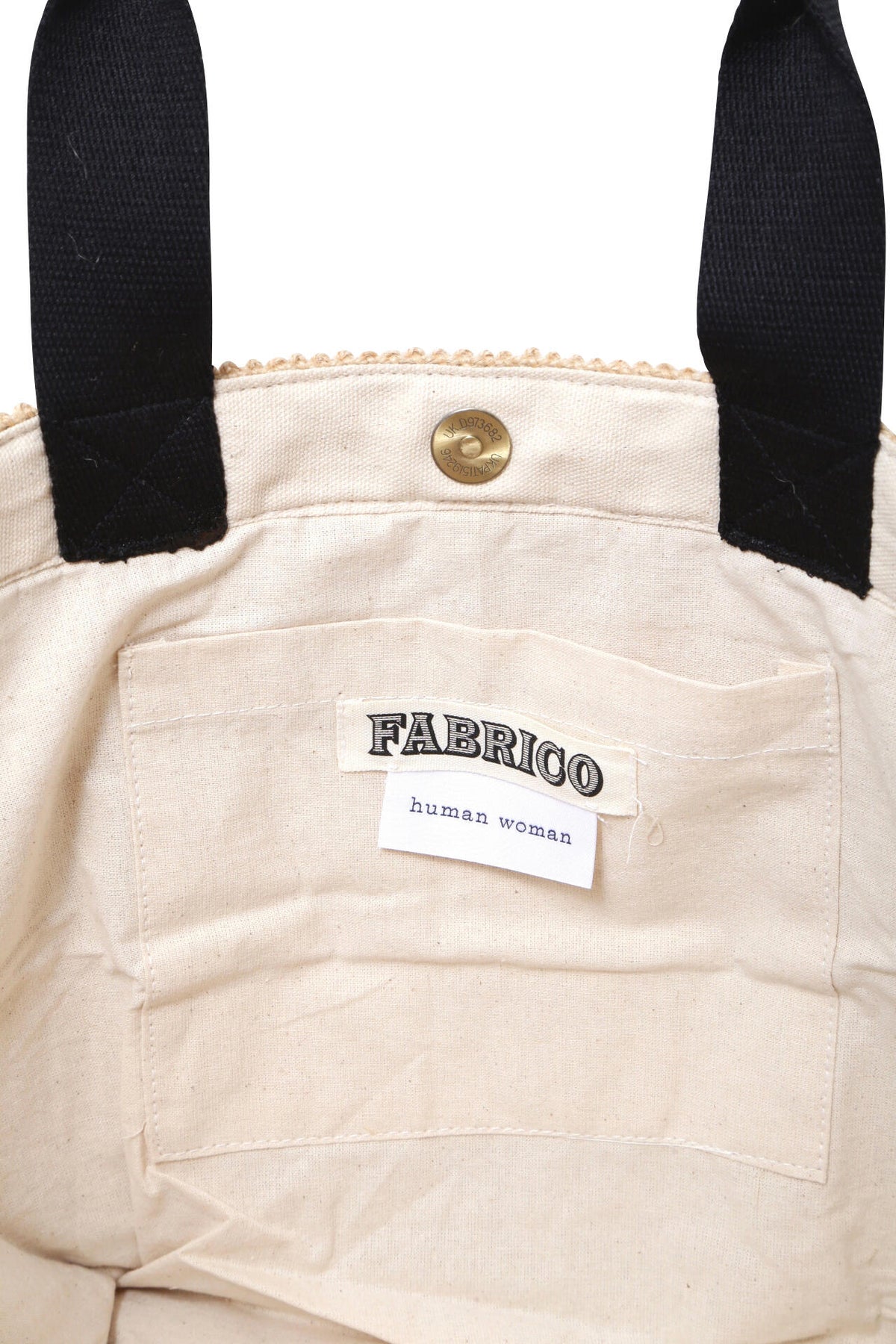 【FABRICOコラボ】ジュートバッグmerci