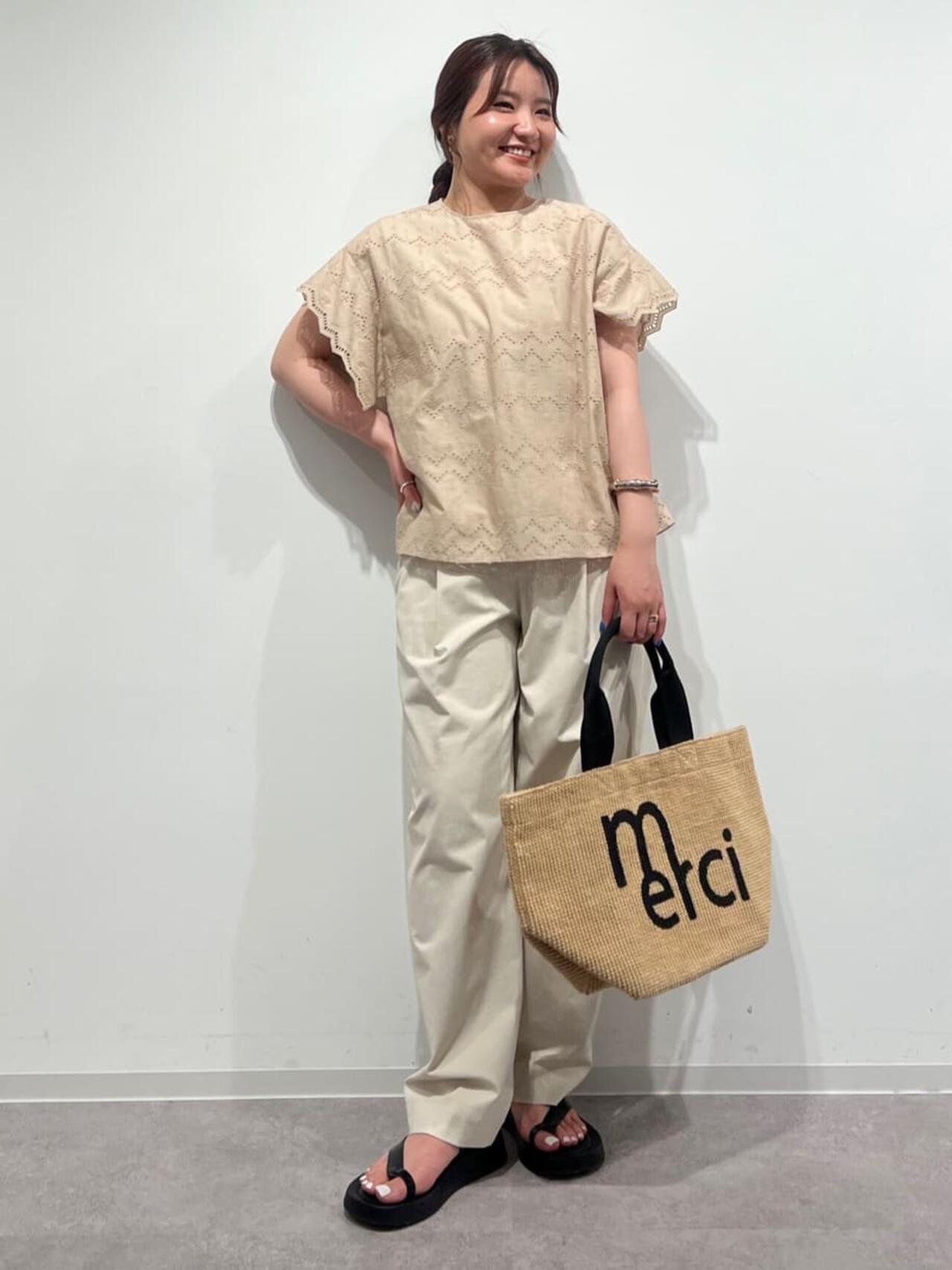【FABRICOコラボ】ジュートバッグmerci