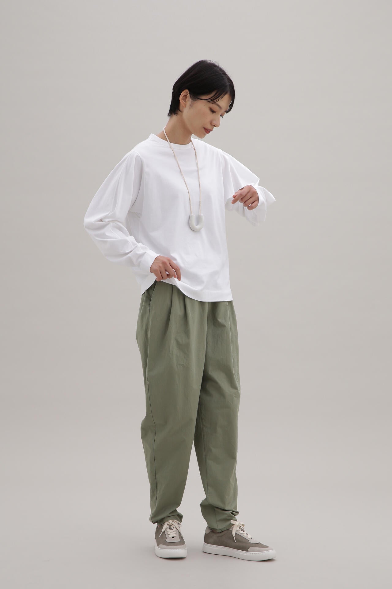 ハイカウントコットンツイルパンツ