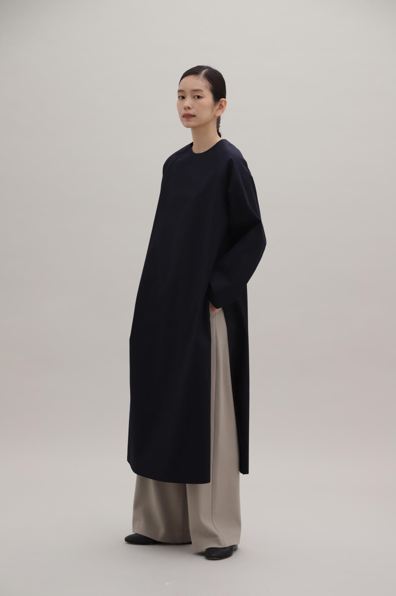 【香菜子さんコラボ】強撚30/-ビエラワンピース
