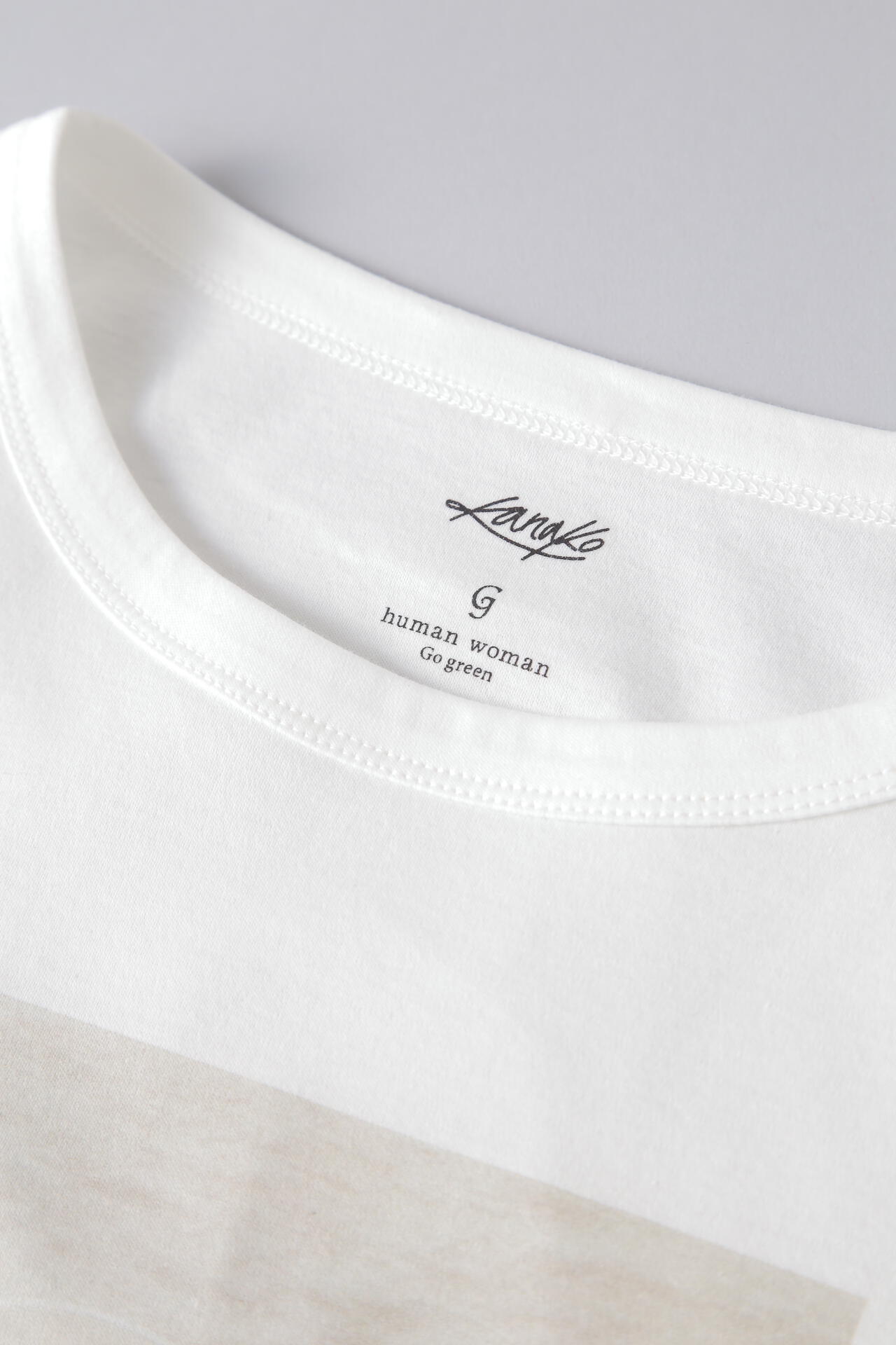 【香菜子】OGコッコラボトンプリントTシャツ Lサイズ