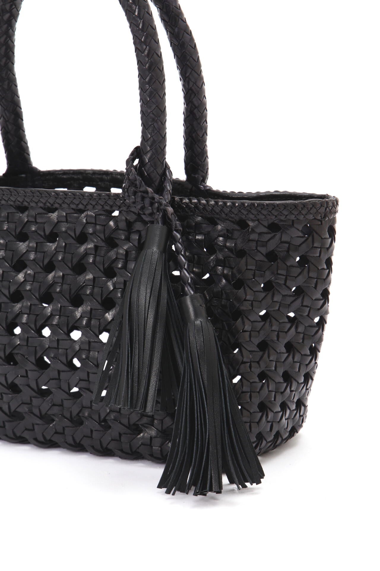 【WEB限定】【MAISON N.H PARIS】レザーメッシュバッグ