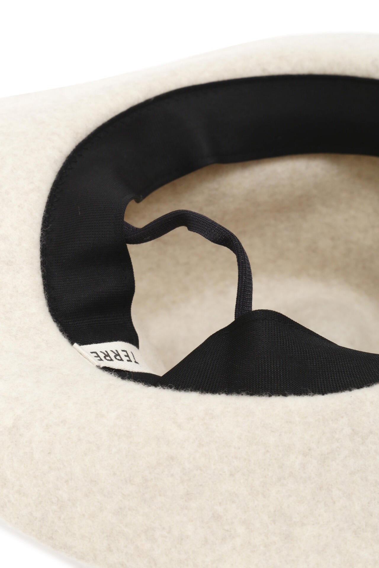 【TERRE】フェルトHAT(PEAK)