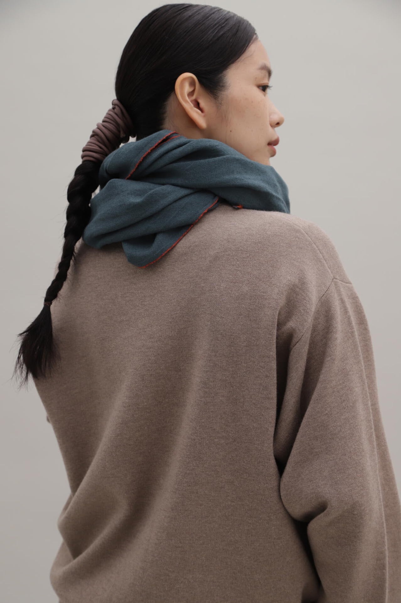 【MOISMONT】ウールシルクストール