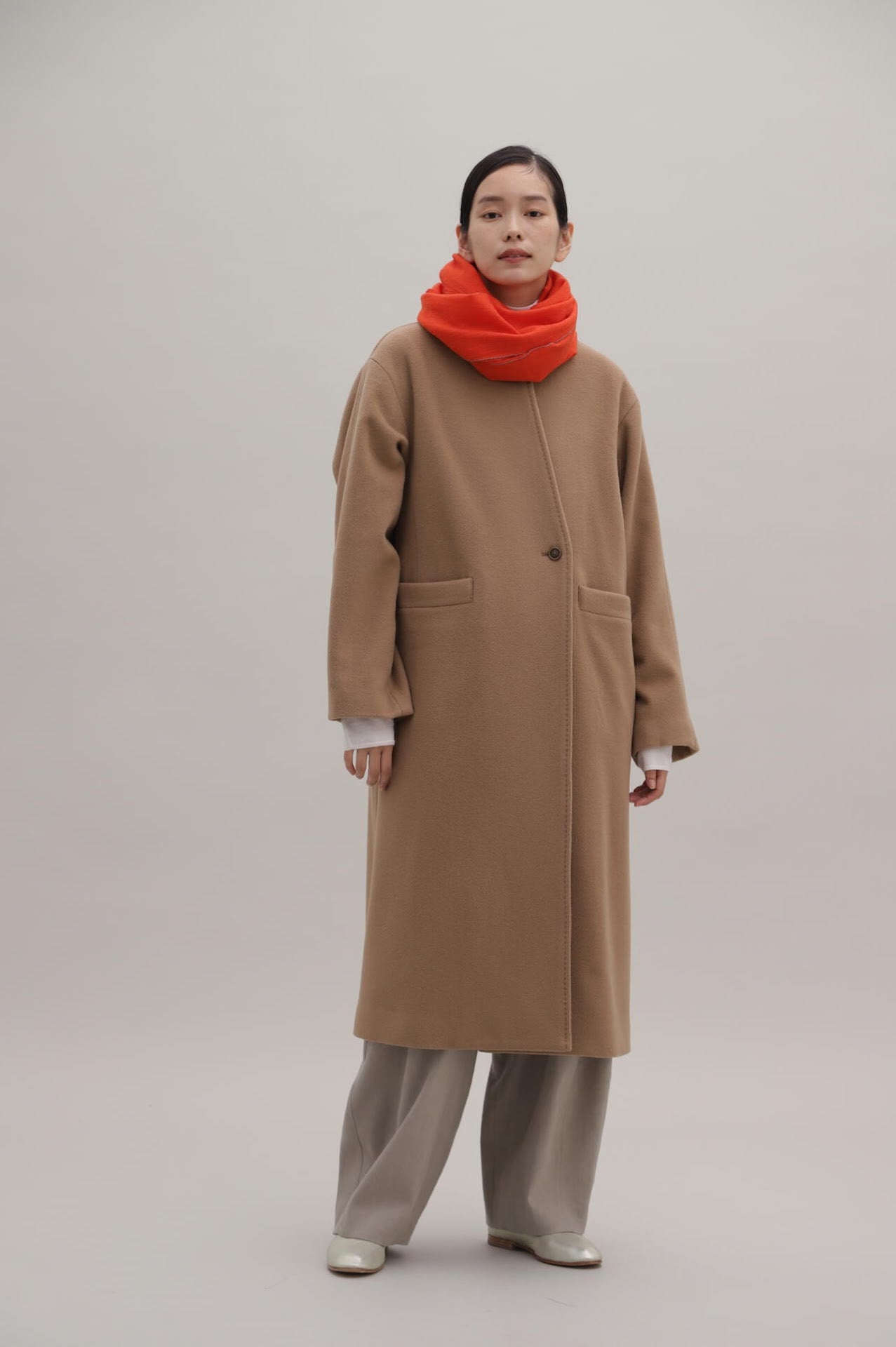 【MOISMONT】ウールシルクストール
