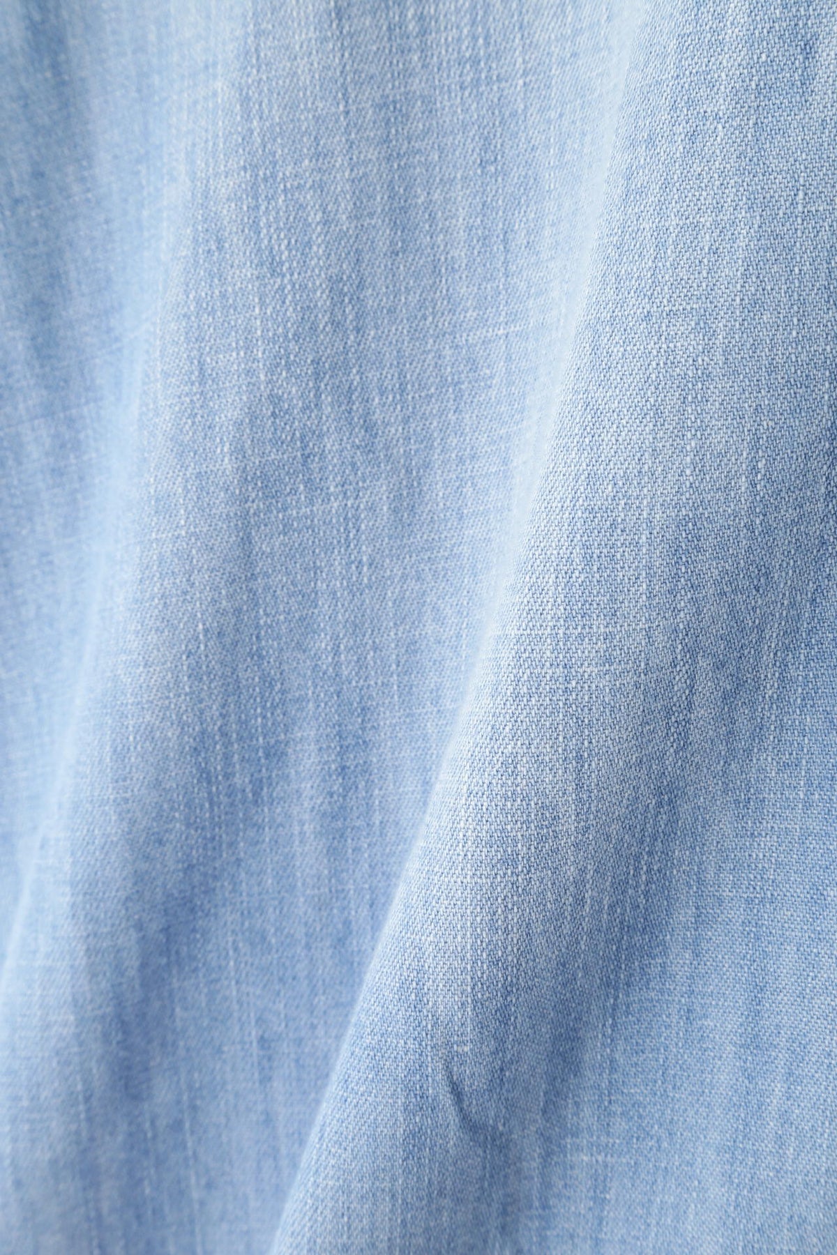 【Healthy DENIMコラボ】クロップド半袖デニムブラウス