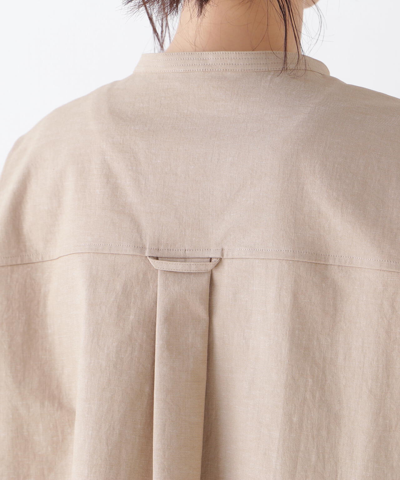 【UVカット・接触冷感】クールマックス混オーバーブラウス