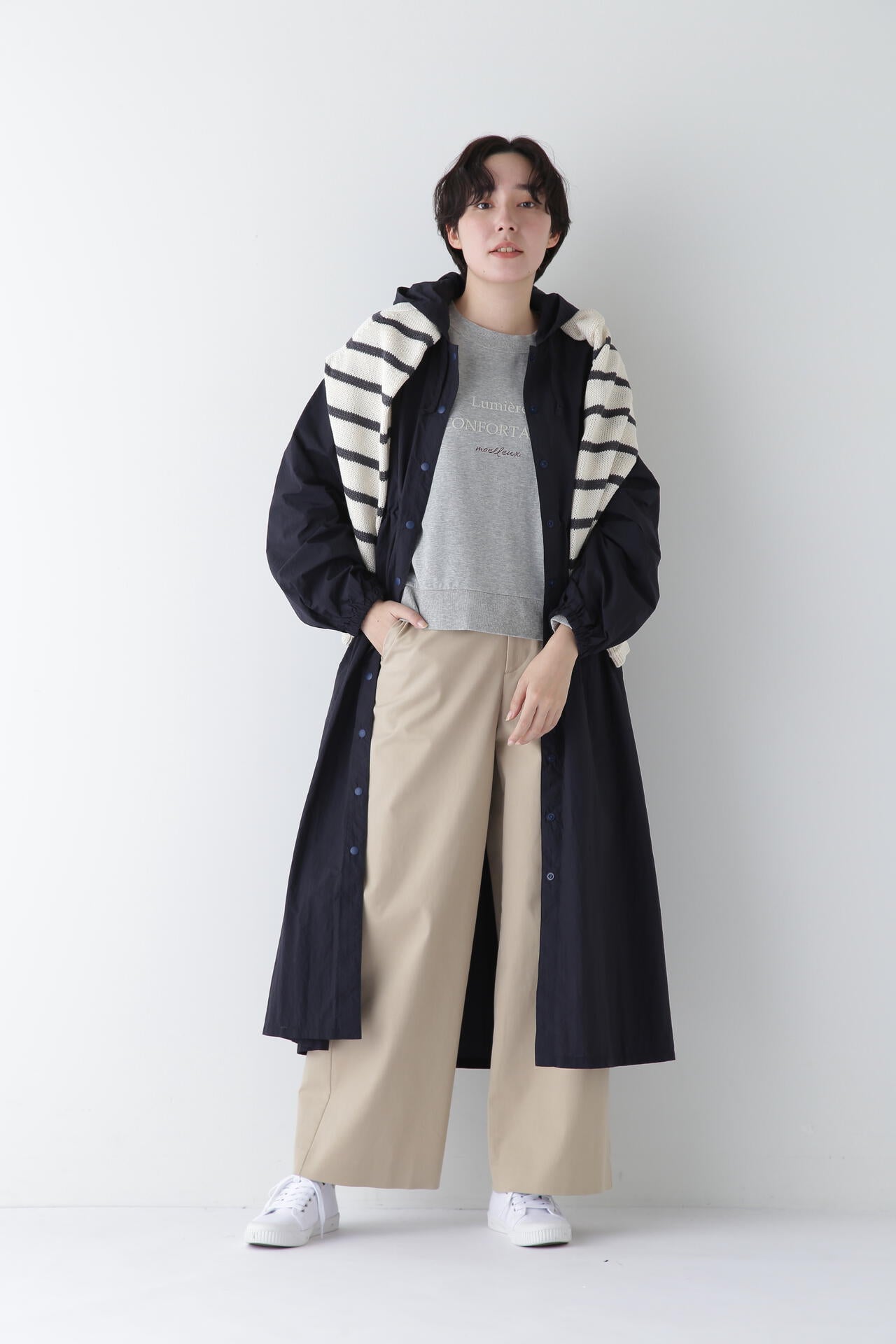 【WEB限定サイズ】ストレッチチノパンツ