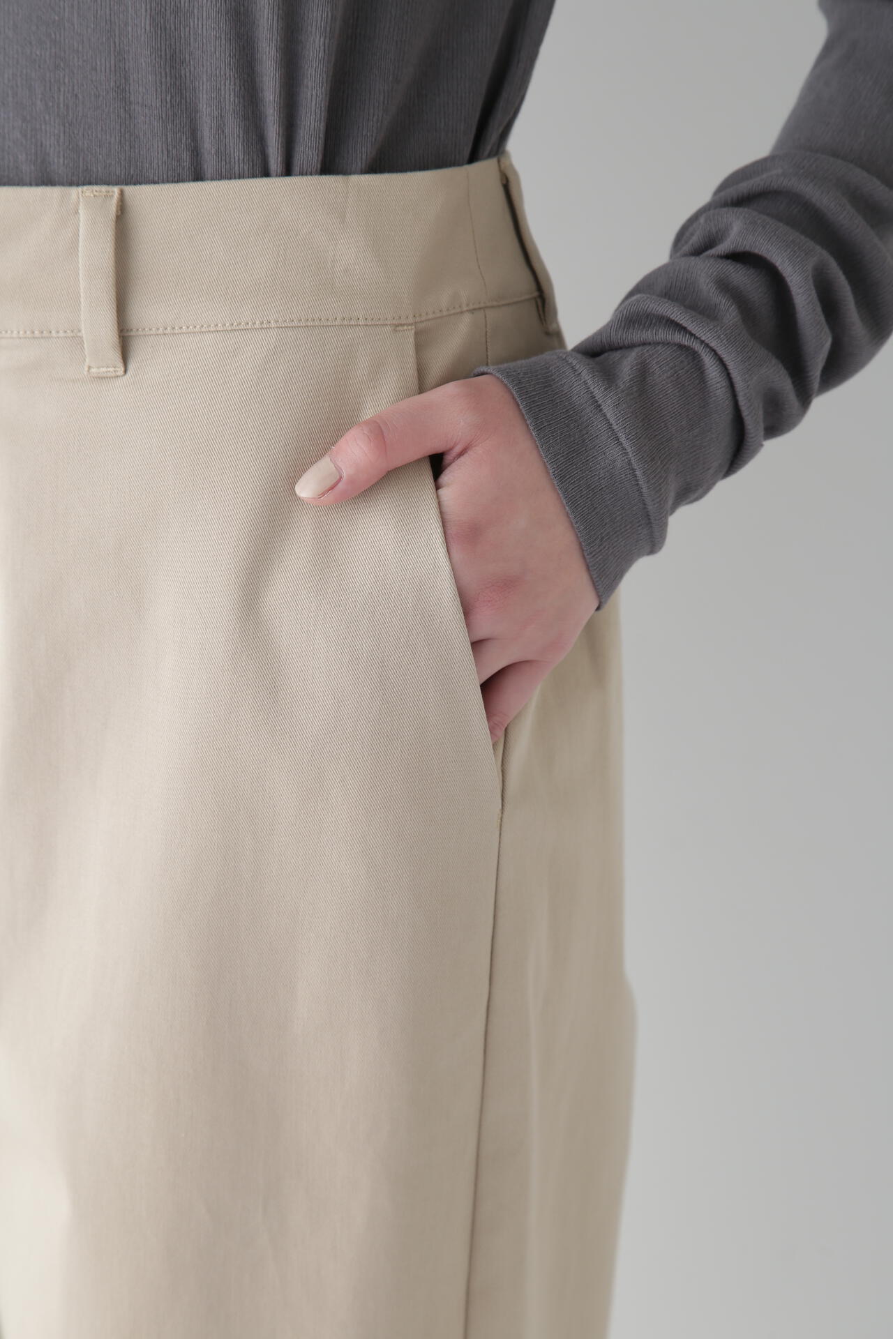 【WEB限定サイズ】ストレッチチノパンツ