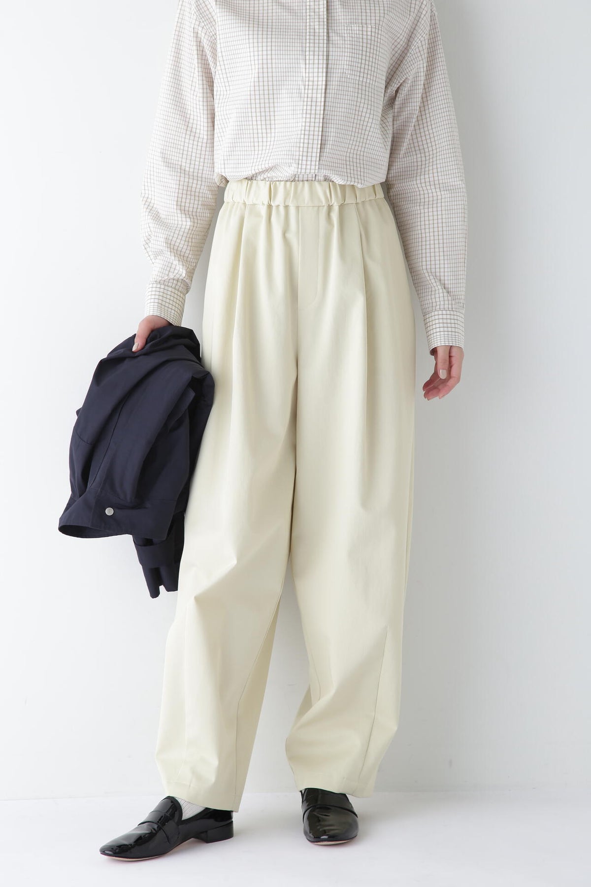 ツイルクロスバレルパンツ