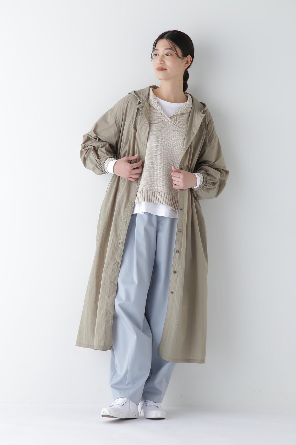 ツイルクロスバレルパンツ