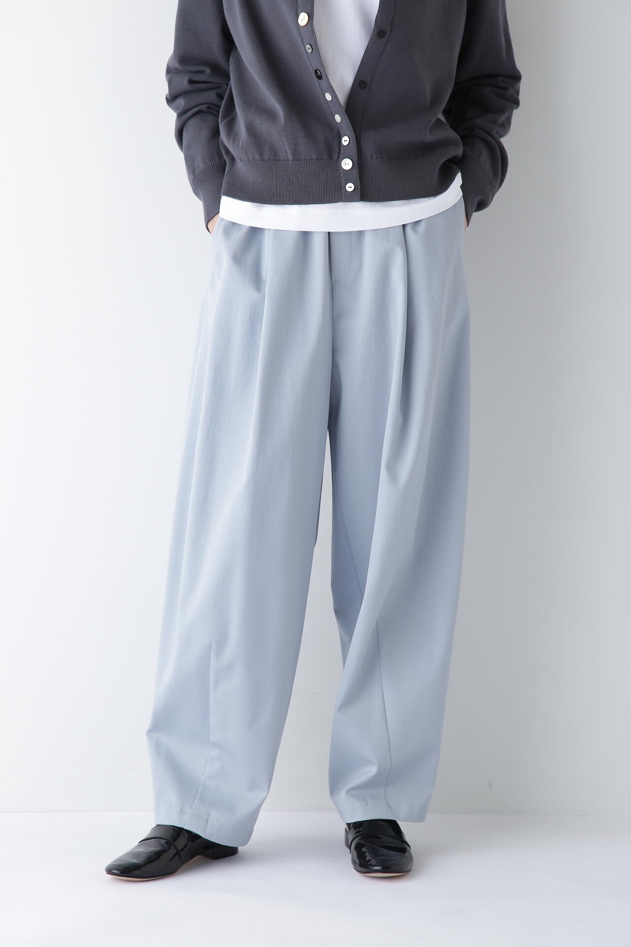 ツイルクロスバレルパンツ