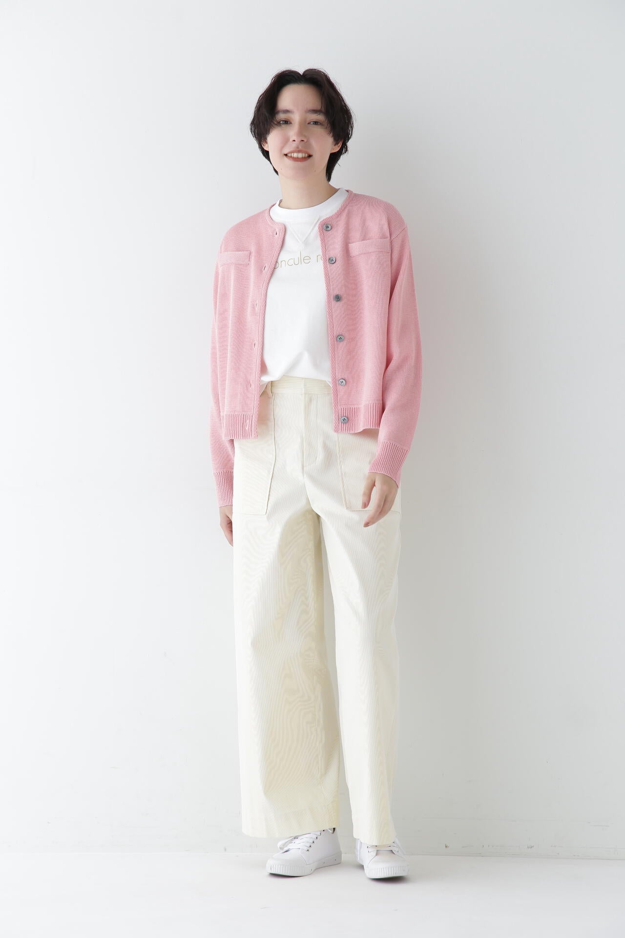 【WEB限定サイズ】コードストレッチベイカーセミワイドパンツ