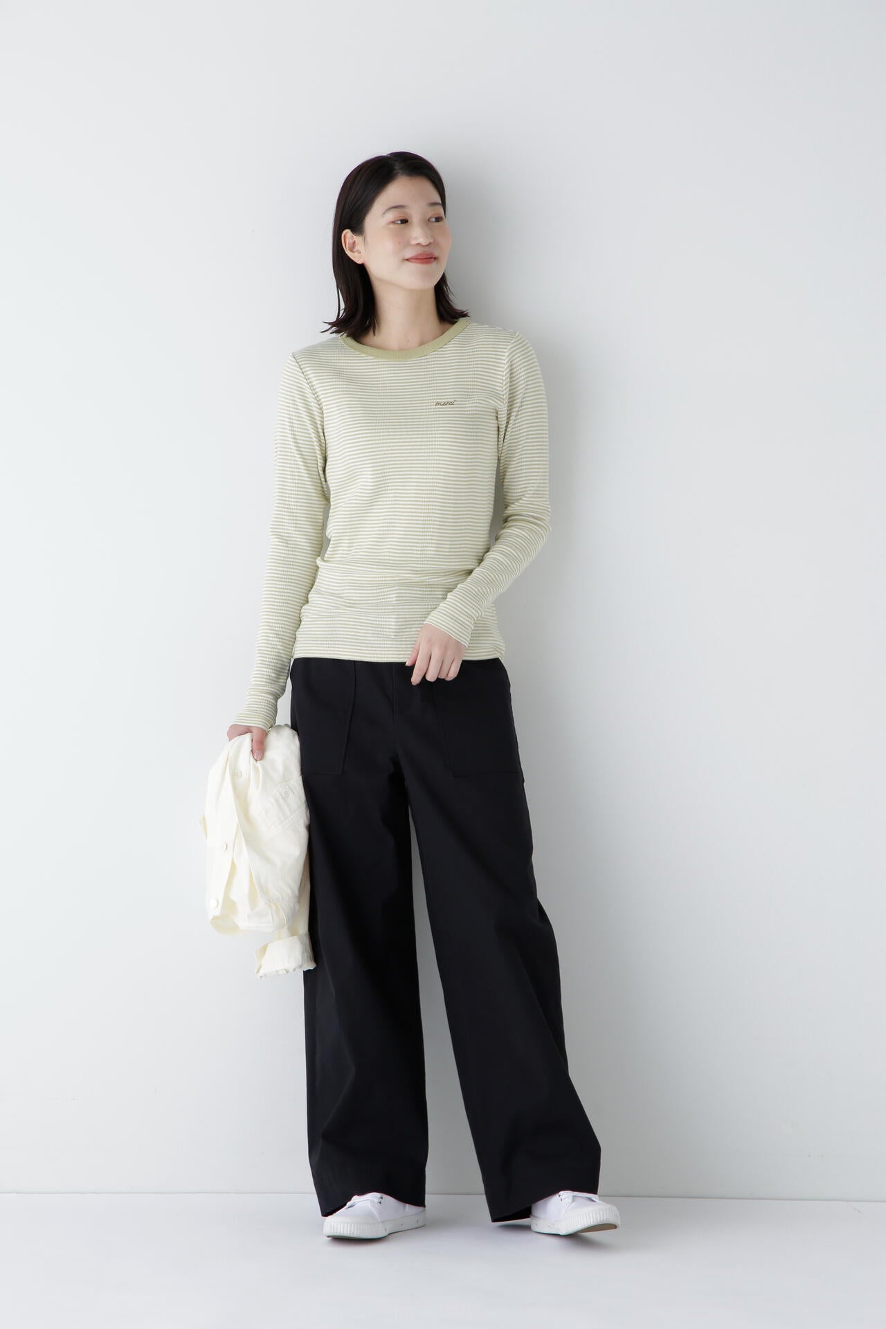 【WEB限定サイズ】コードストレッチベイカーセミワイドパンツ